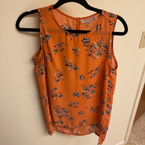 Philosophy High Low Sleeveless Top - Picture 2 of 3